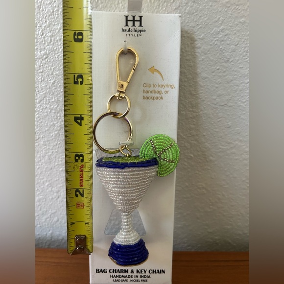 Margaritaville Beaded Keychain & Bag Charm - Picture 5 of 5